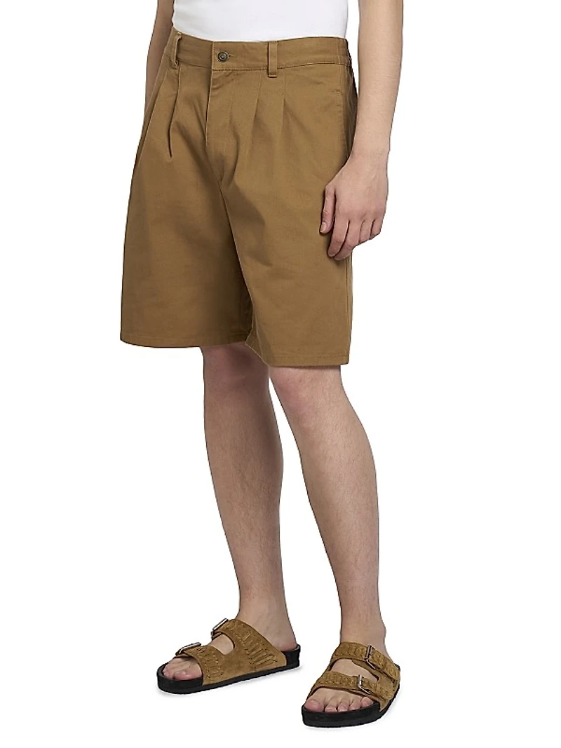 Kostino Pleat-Front Shorts