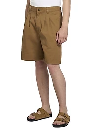 Kostino Pleat-Front Shorts