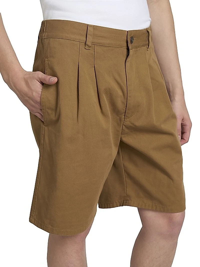 Kostino Pleat-Front Shorts