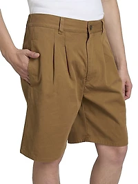 Kostino Pleat-Front Shorts