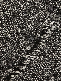 Emorie Moss-Stitch Stretch-Cotton Sweater