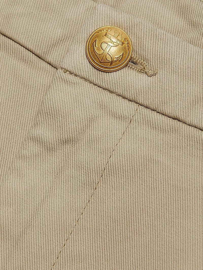 Hope Stretch-Cotton Straight-Fit Pants