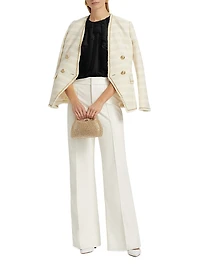 Bristol Ruffle Chiffon Sleeveless Blouse