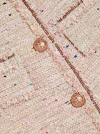 Aranell Cotton-Blend Tweed Vest