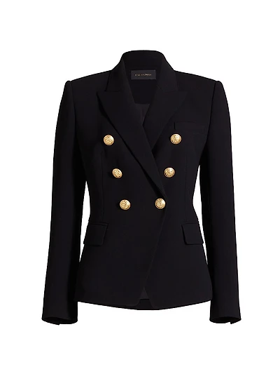 Jaxy Double-Breasted Jacket