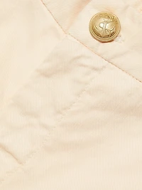 Linen-Cotton Flared Pants