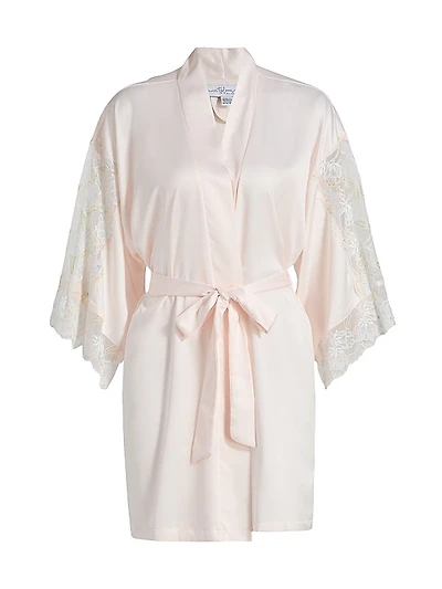 Lacey Satin Robe
