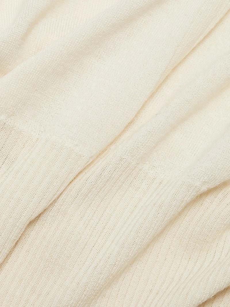 Virgin Wool Crop Sweater