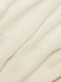 Virgin Wool Crop Sweater