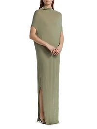 Crater Wool Maxi Dress