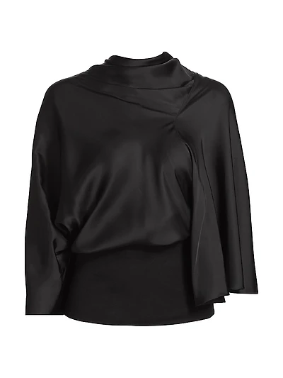 Cylinder Satin Top