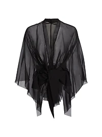 Half Moon Silk Jacket