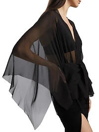 Half Moon Silk Jacket