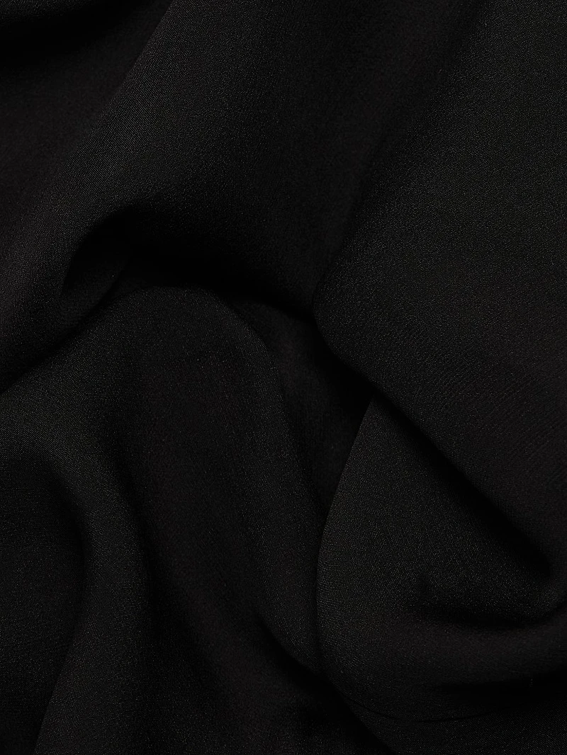 Half Moon Silk Jacket