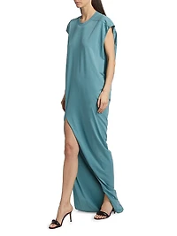 Edfu Cotton Desconstructed T-Shirt Dress