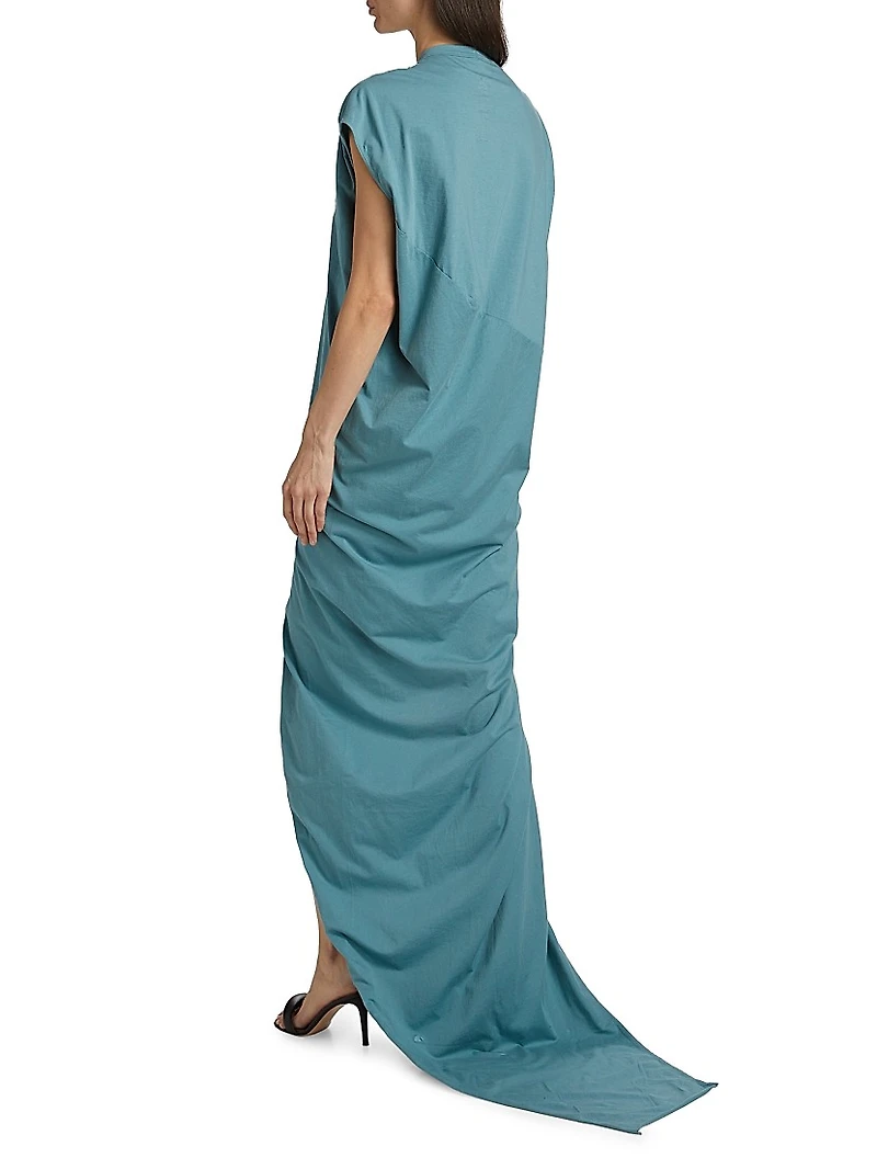 Edfu Cotton Desconstructed T-Shirt Dress