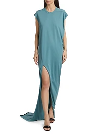 Edfu Cotton Desconstructed T-Shirt Dress