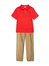 Little Boy's & Boy's EKD Polo Shirt
