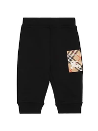 Baby Boy's & Little EKD Check Joggers