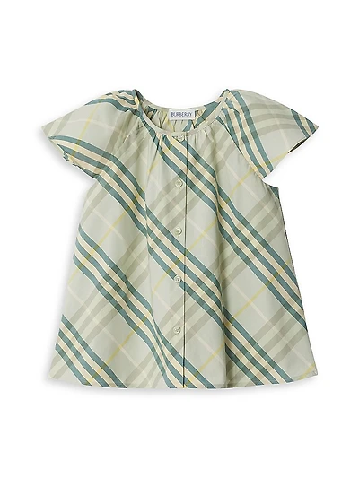 Little Girl's & Talley Check Dress