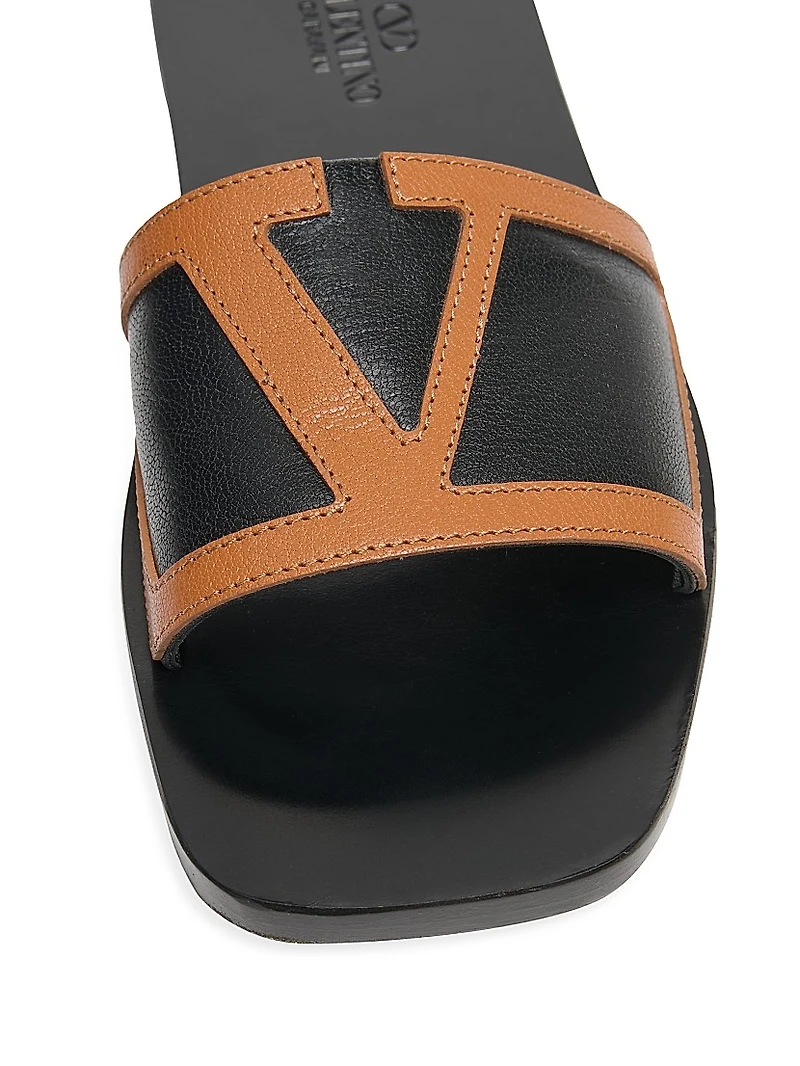 Viva Superstar Slide Sandals Nappa Leather