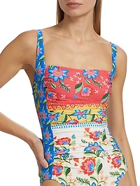 Roumba Ruched One-Piece Swimsuit