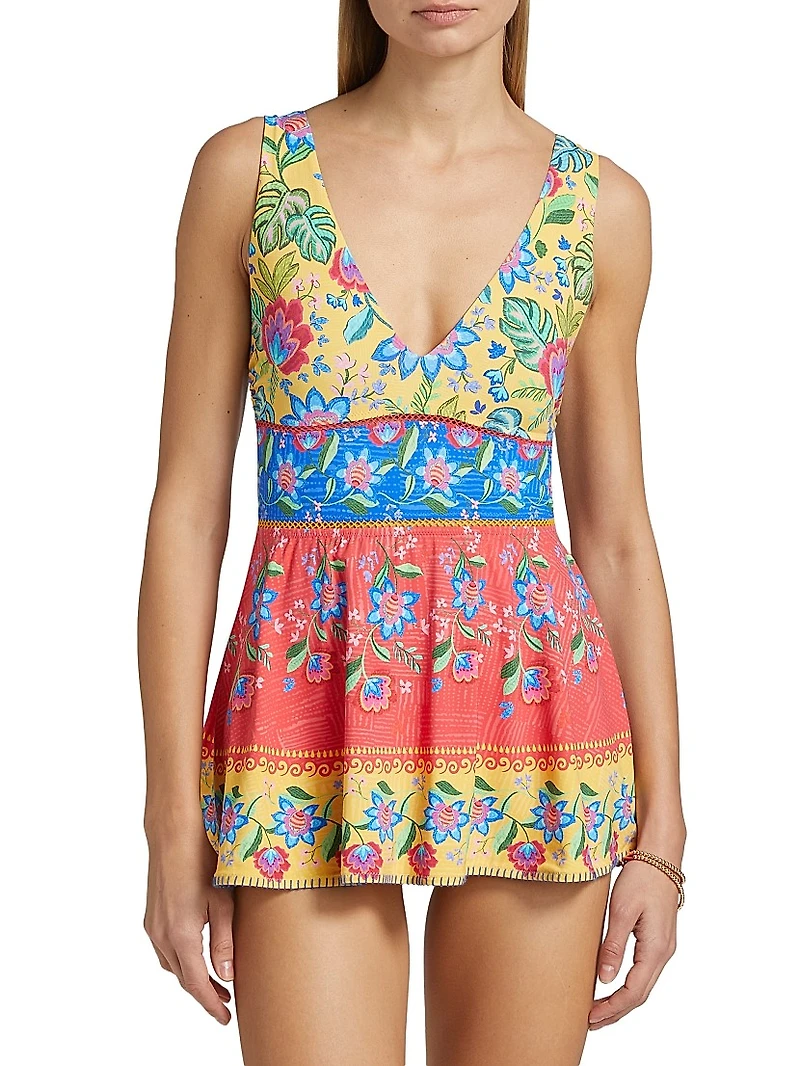 Roumba Skirted One-Piece Swimsuit
