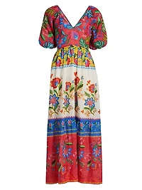 Roumba Colorblocked Maxi Dress