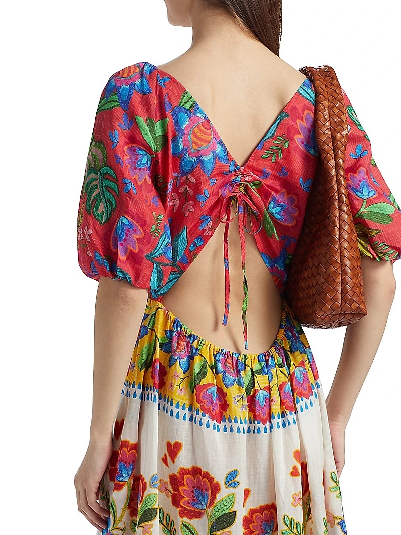 Roumba Colorblocked Maxi Dress