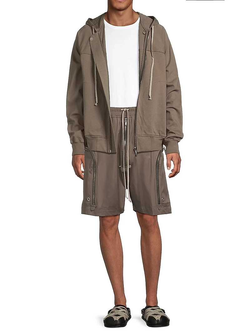 Windbreaker Zip Hoodie