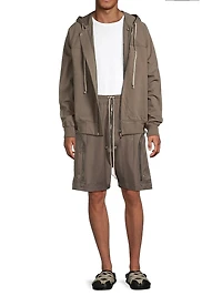 Windbreaker Zip Hoodie