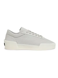 Aerobic Low-Top Suede Sneakers