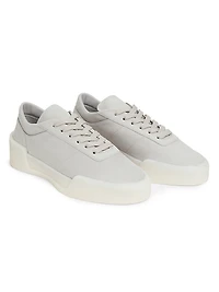 Aerobic Low-Top Suede Sneakers