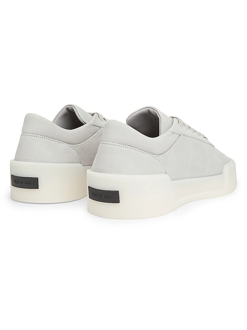 Aerobic Low-Top Suede Sneakers