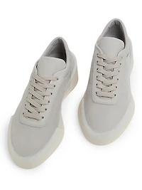 Aerobic Low-Top Suede Sneakers