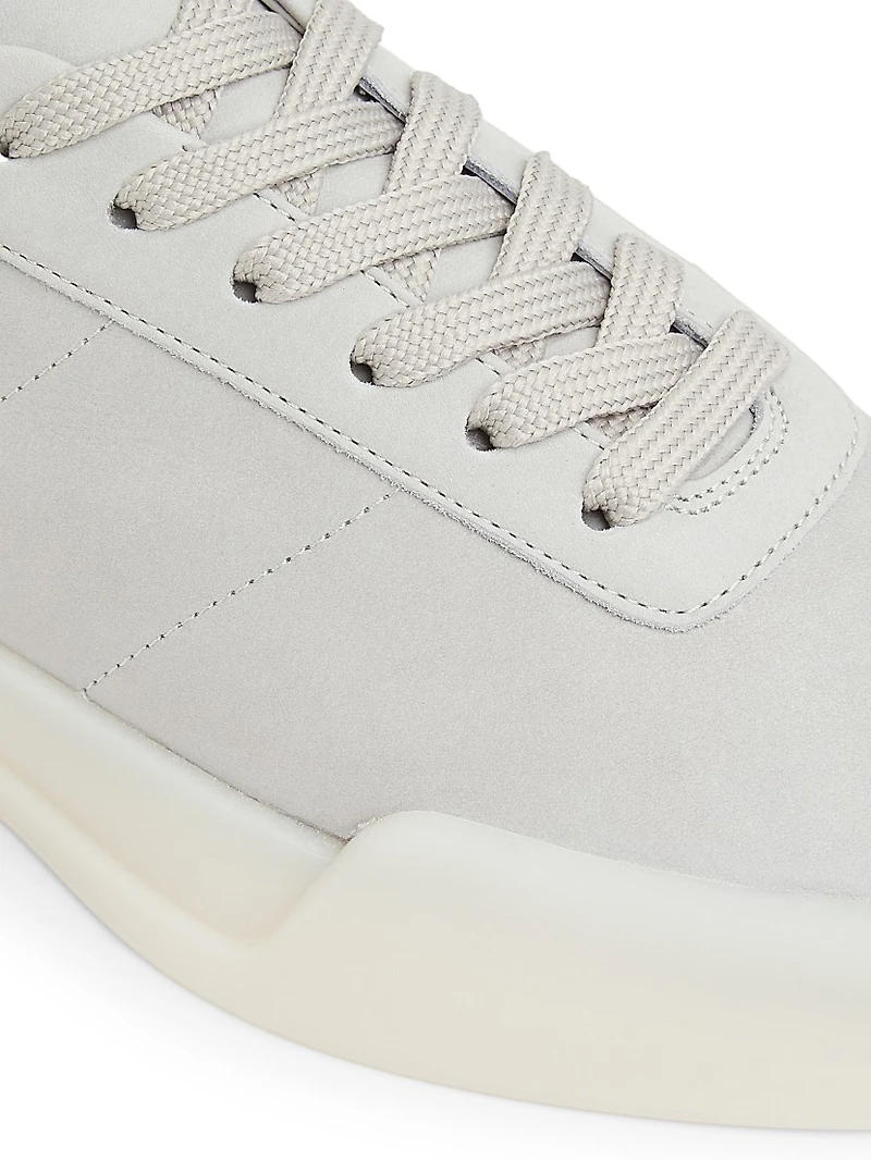 Aerobic Low-Top Suede Sneakers