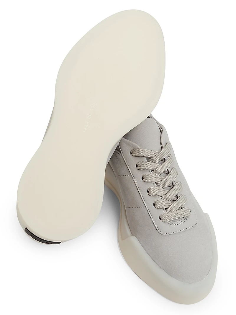 Aerobic Low-Top Suede Sneakers