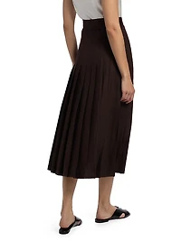 Yasmina Tied Midi-Skirt