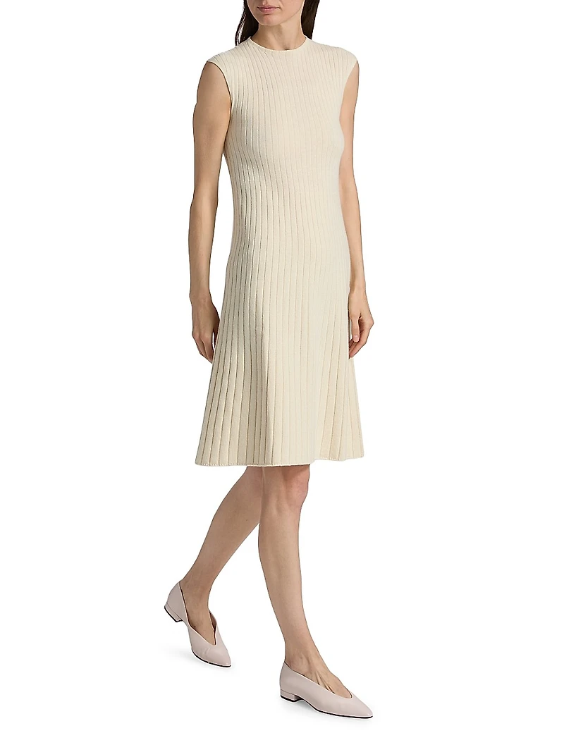Coste Cashmere Sleeveless Midi-Dress