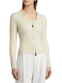 Coste Baby Cashmere Bomber Sweater