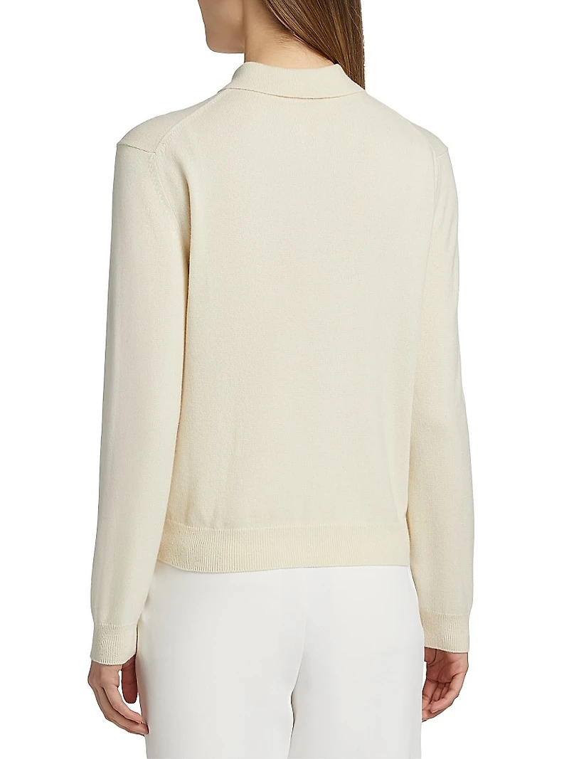 Classic Baby Cashmere Polo Shirt