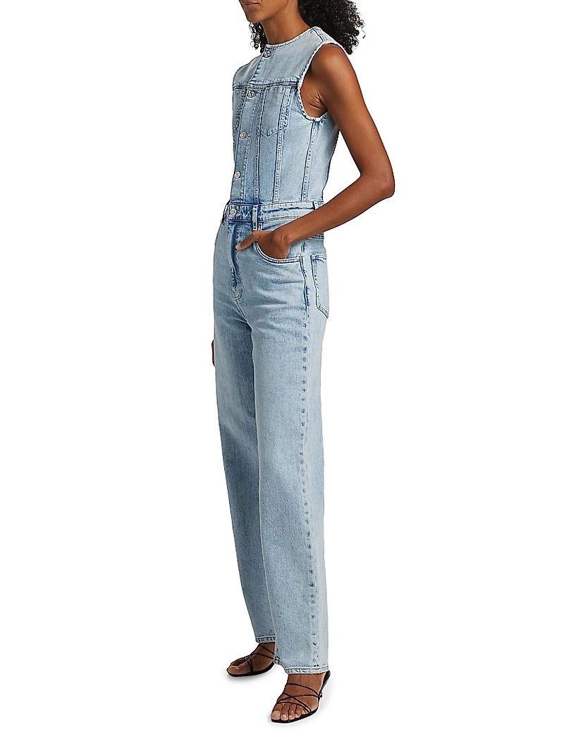 Cirie Denim Jumpsuit