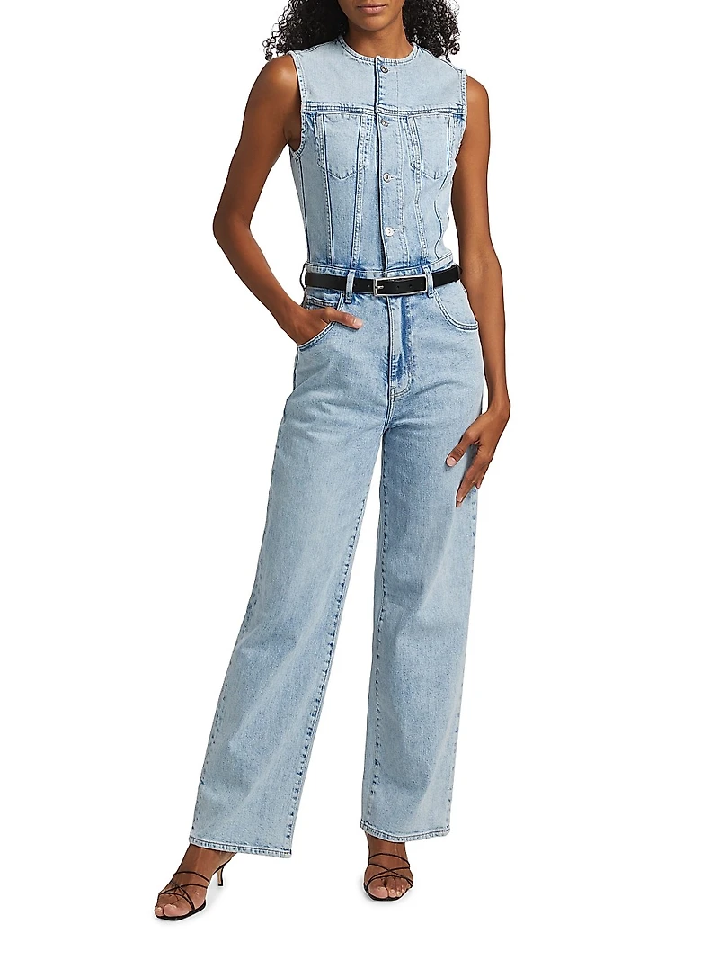 Cirie Denim Jumpsuit