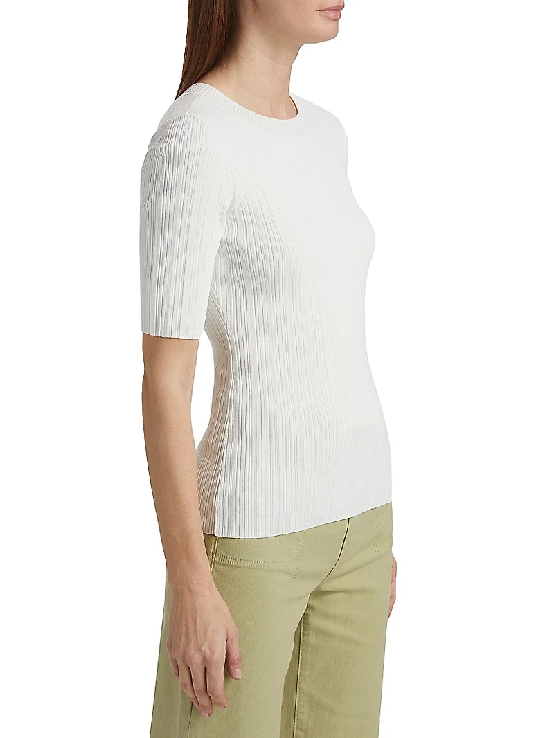 Aranea Rib-Knit T-Shirt