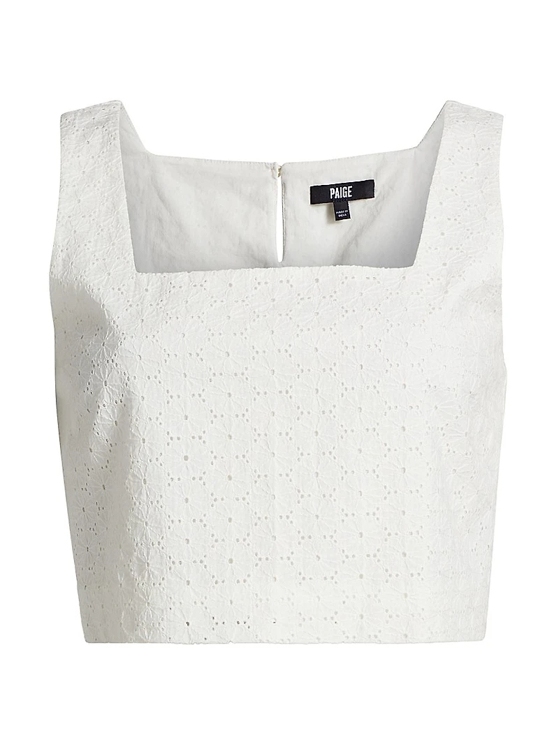 Aelita Cotton Crop Top