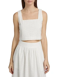 Aelita Cotton Crop Top