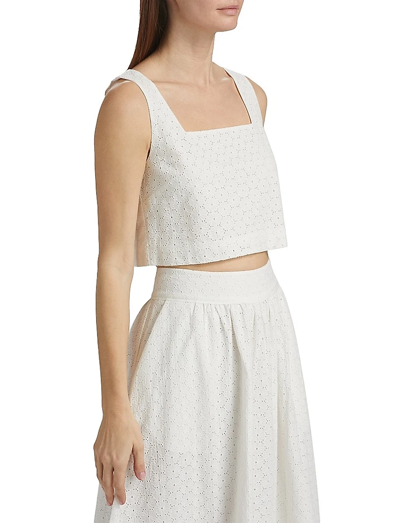 Aelita Cotton Crop Top
