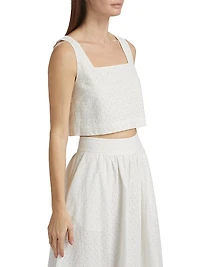 Aelita Cotton Crop Top