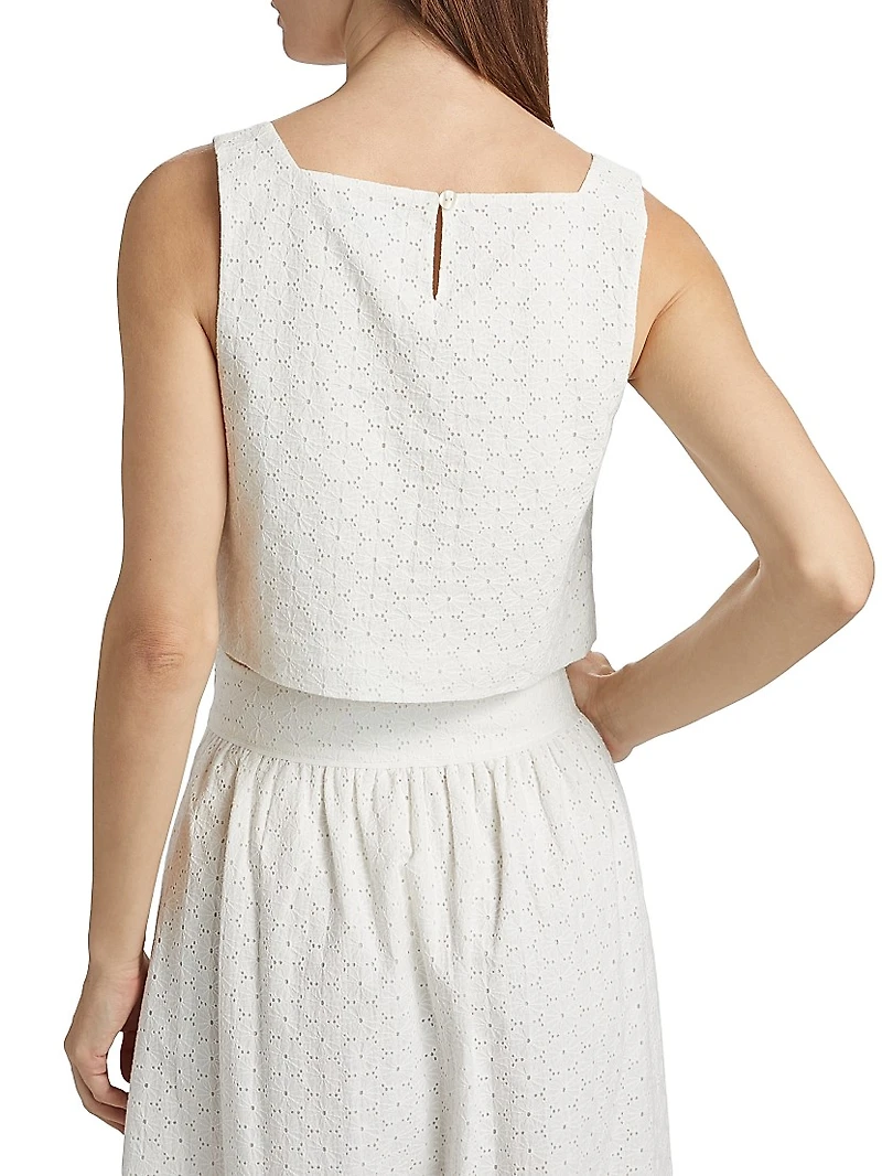 Aelita Cotton Crop Top