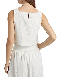 Aelita Cotton Crop Top